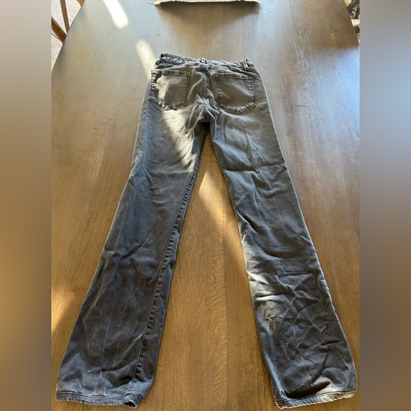 Frame denim black light wash le mini boot jeans - Picture 9 of 12